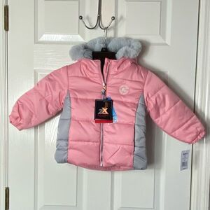 ZeroXposur Girls’ 18M-24M Macy Puffer Jacket Color: Chiffon